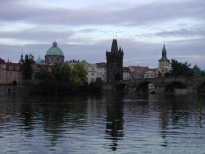 St. Charles Bridge View Prague 2004 