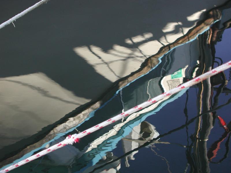 Santa Cruz Harbor Abstract January 2004 